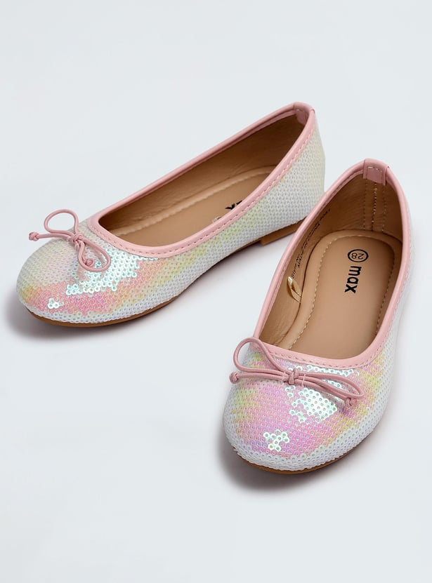 Girls Embellished Ballerinas