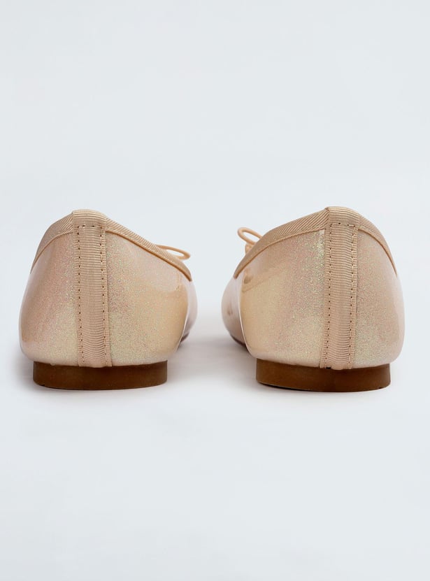 Girls Shimmery Ballerinas