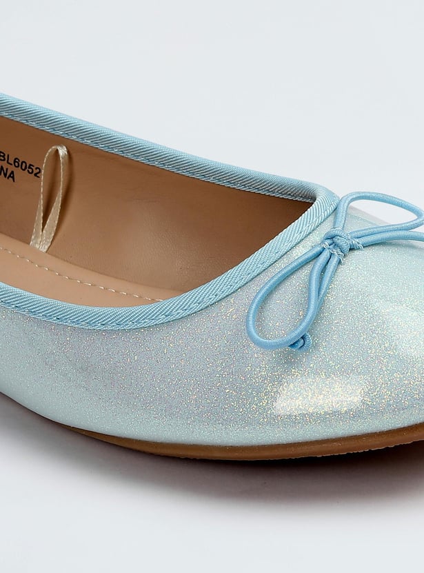 Girls Shimmery Ballerinas