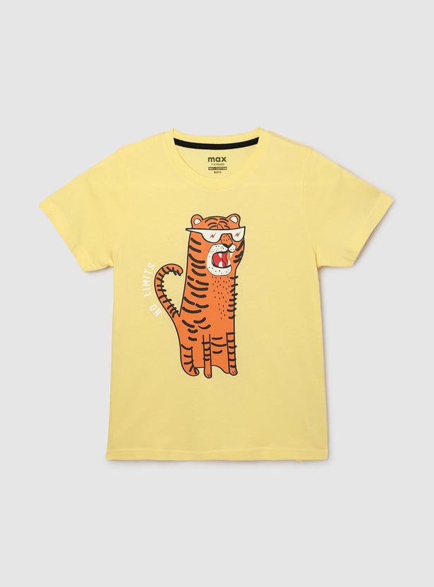 Boys Graphic Printed T-shirt