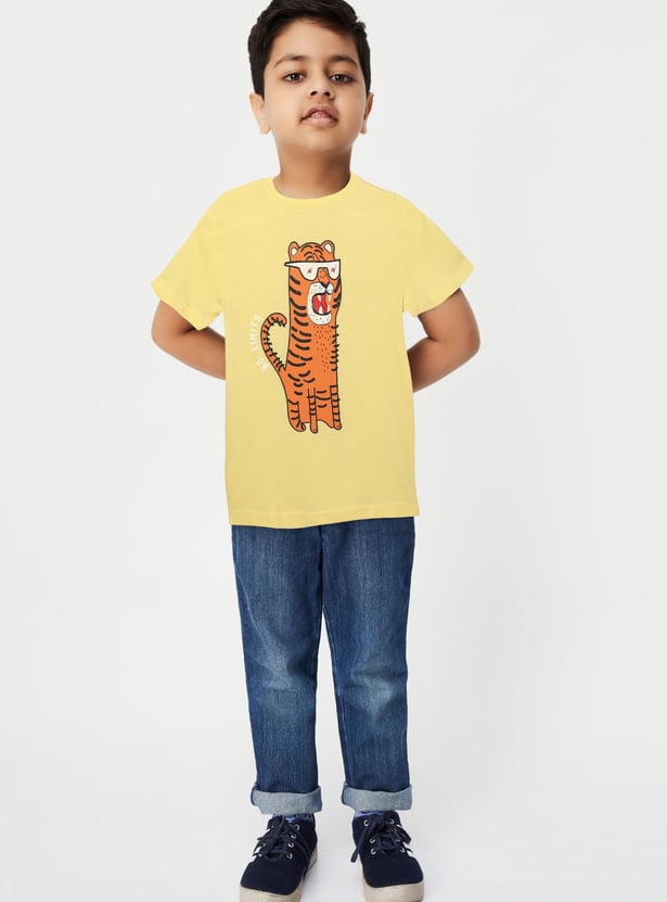 Boys Graphic Printed T-shirt