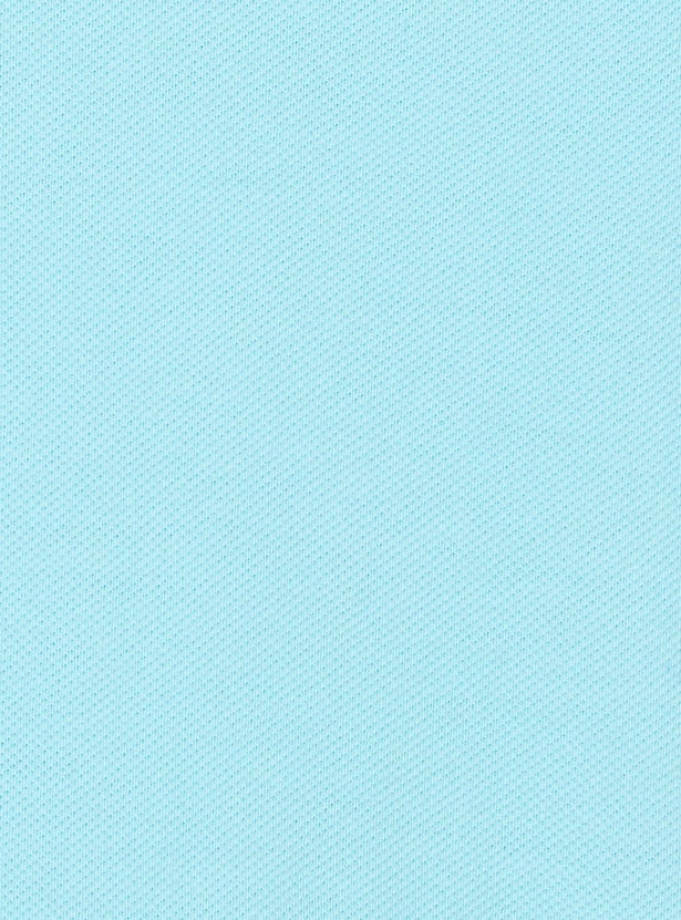 Boys Solid Polo T-shirt with Step Hem