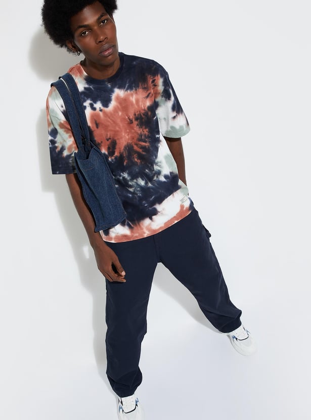 URB_N Men Oversized Tie & Dye T-shirt