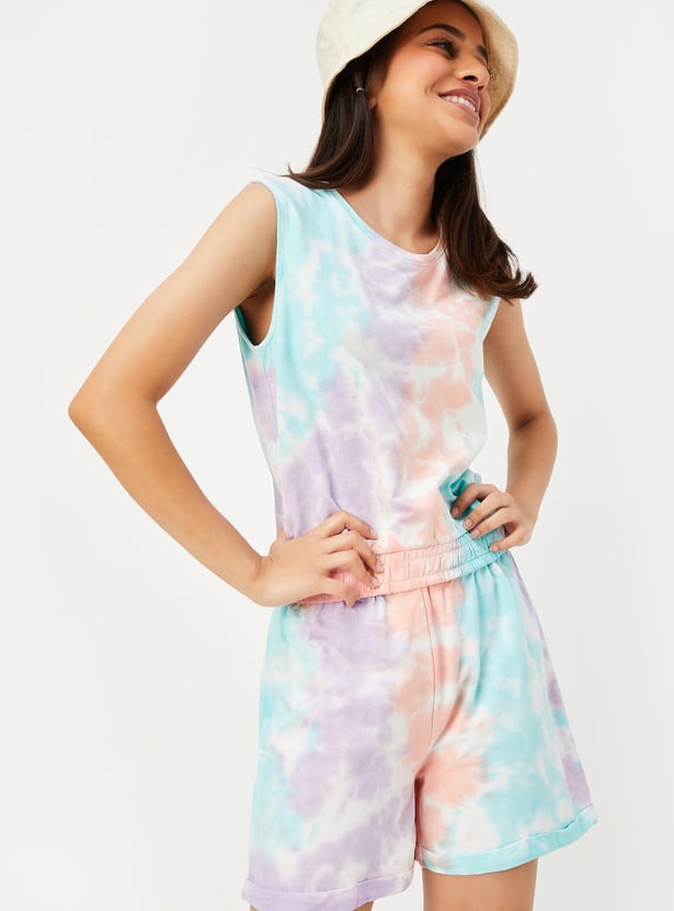 Girls Tie and Dye Co-Ord Set