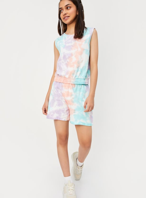 Girls Tie and Dye Co-Ord Set