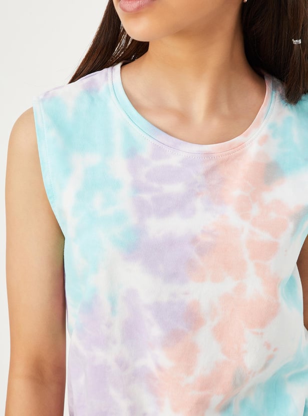 Girls Tie and Dye Co-Ord Set