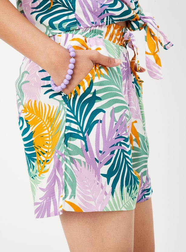 Girls Printed Shorts