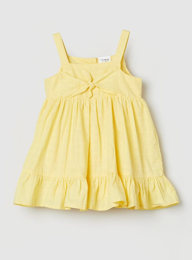 Girls Tie-Detail A-line Dress