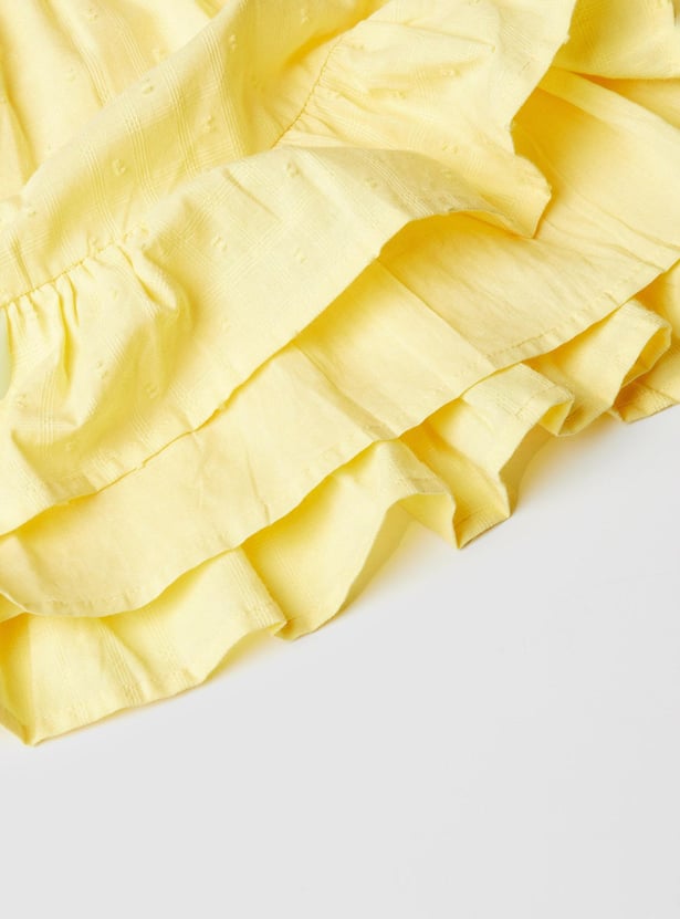 Girls Tie-Detail A-line Dress