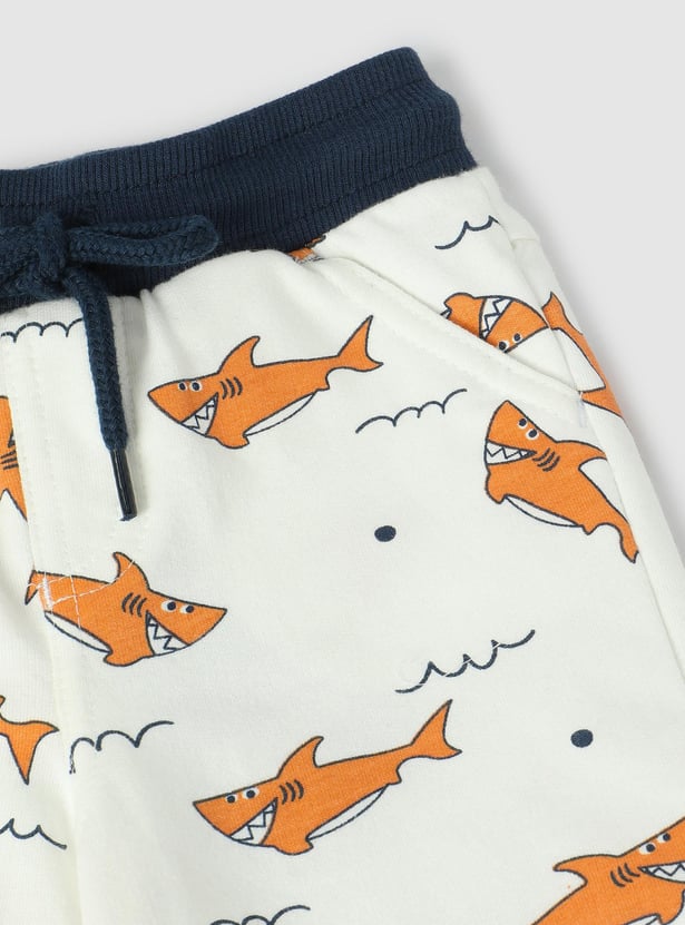 Girls Printed Knit Shorts