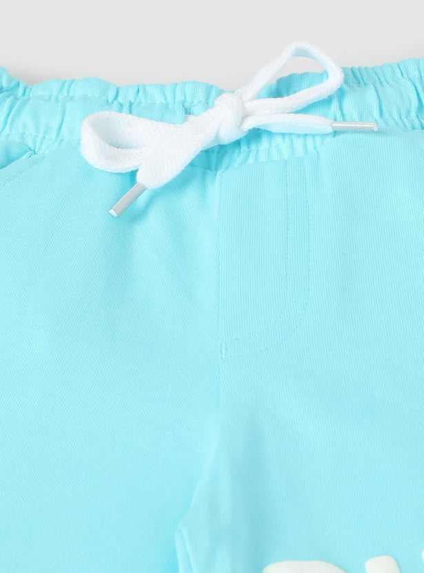 Boys Colourblock Shorts Set