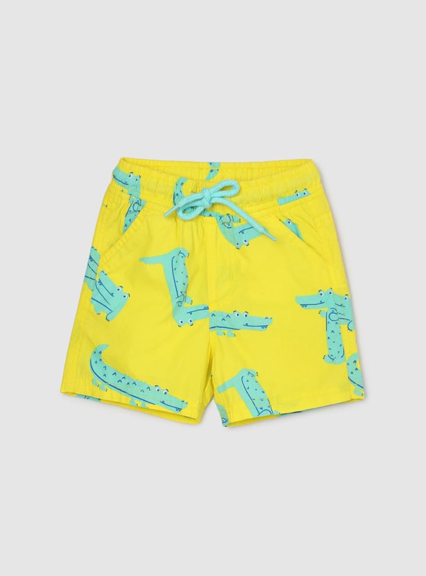 Boys Printed Woven Shorts