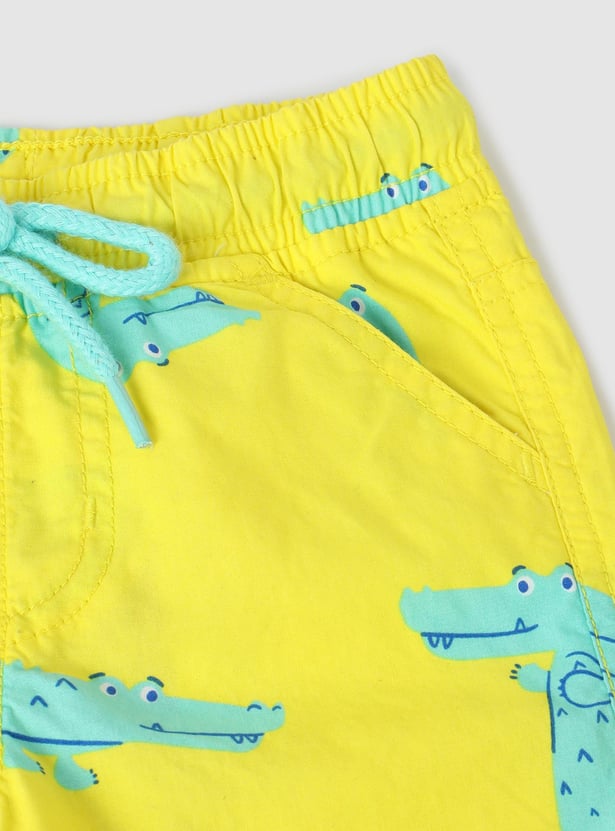 Boys Printed Woven Shorts