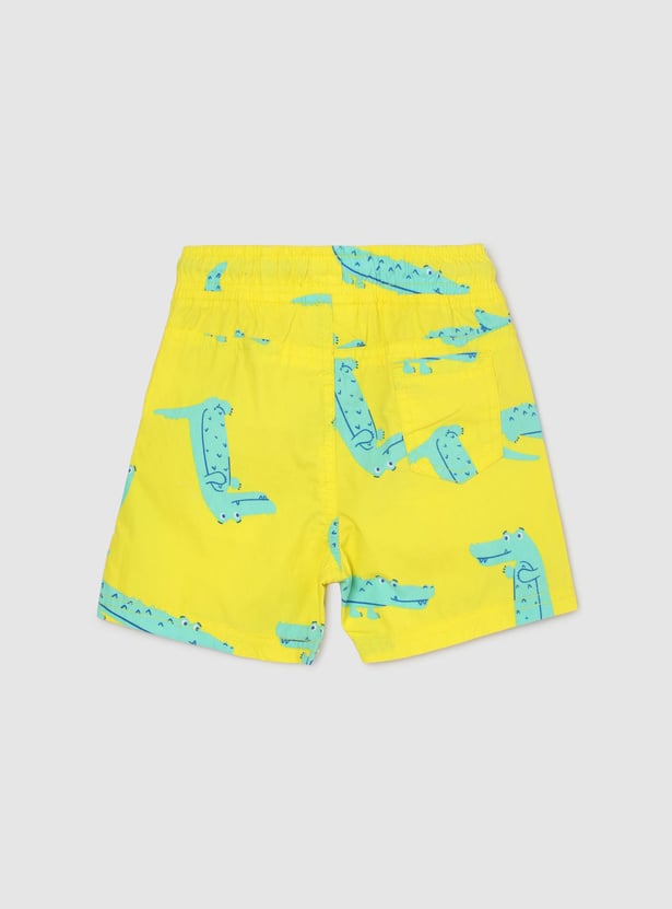 Boys Printed Woven Shorts