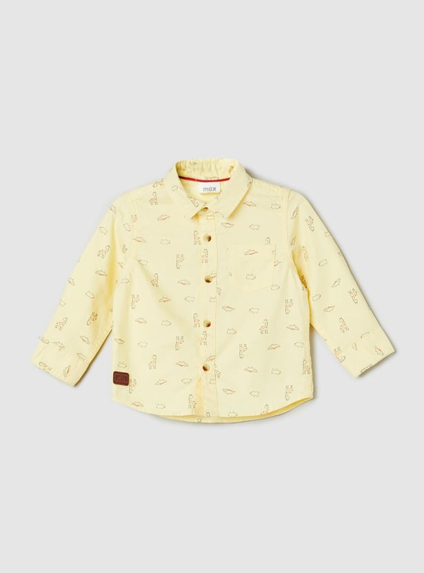 Boys All-Over Printed Shirt