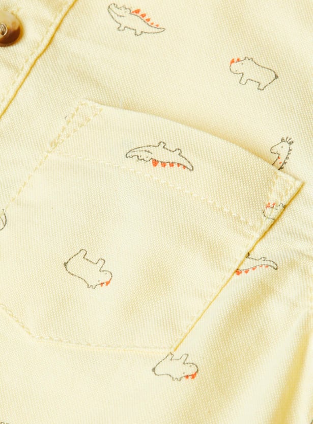 Boys All-Over Printed Shirt