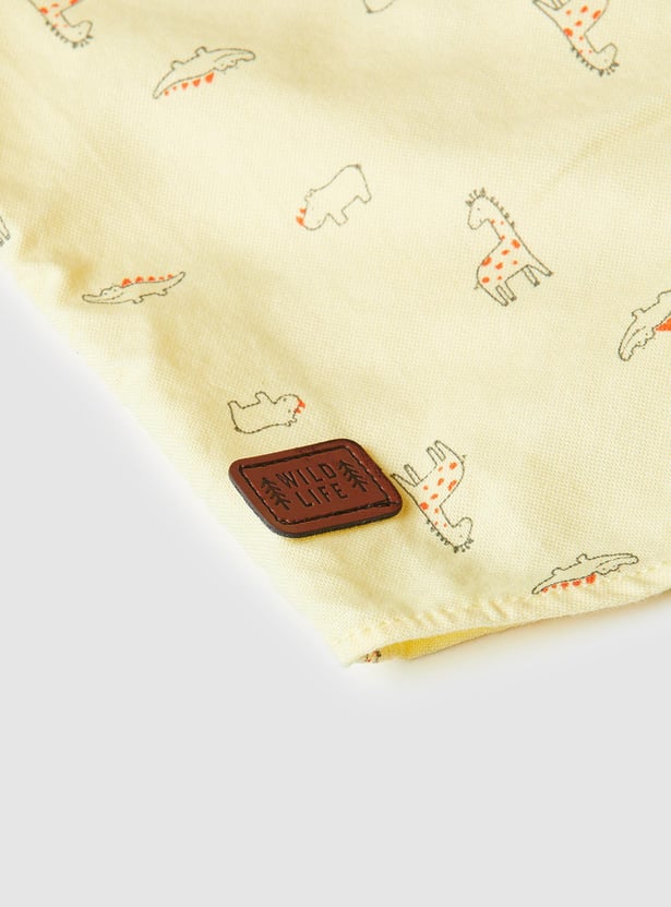 Boys All-Over Printed Shirt