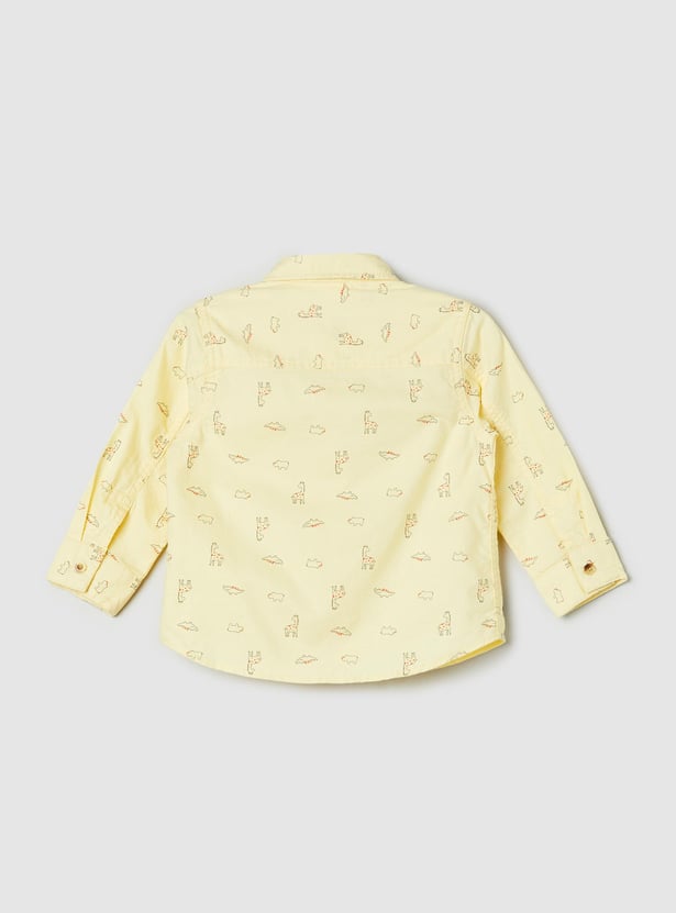 Boys All-Over Printed Shirt