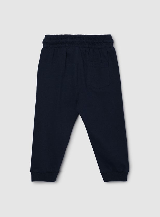 Boys Solid Elasticated Joggers