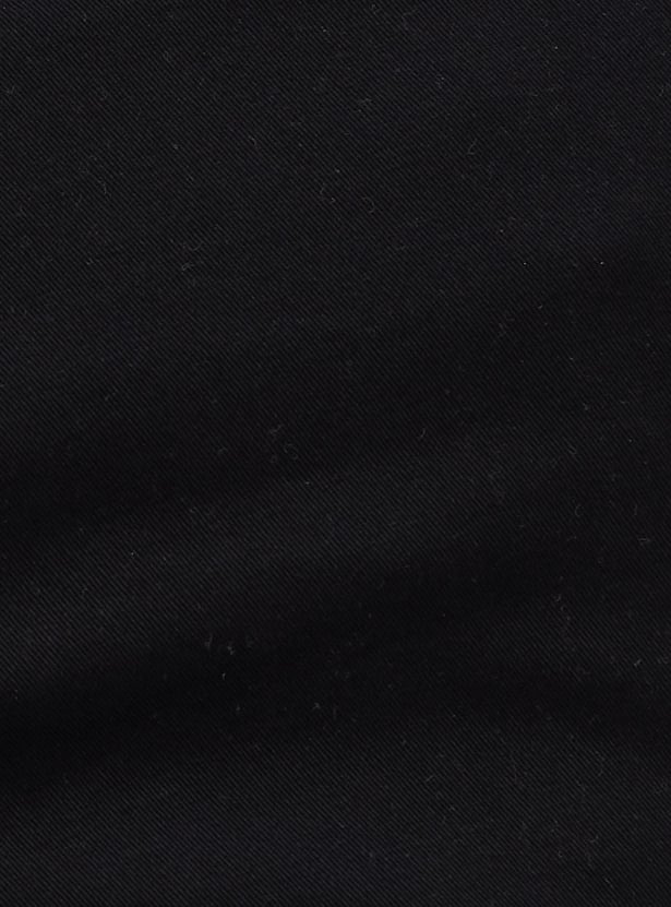 Men Slim Fit Solid Casual Trousers