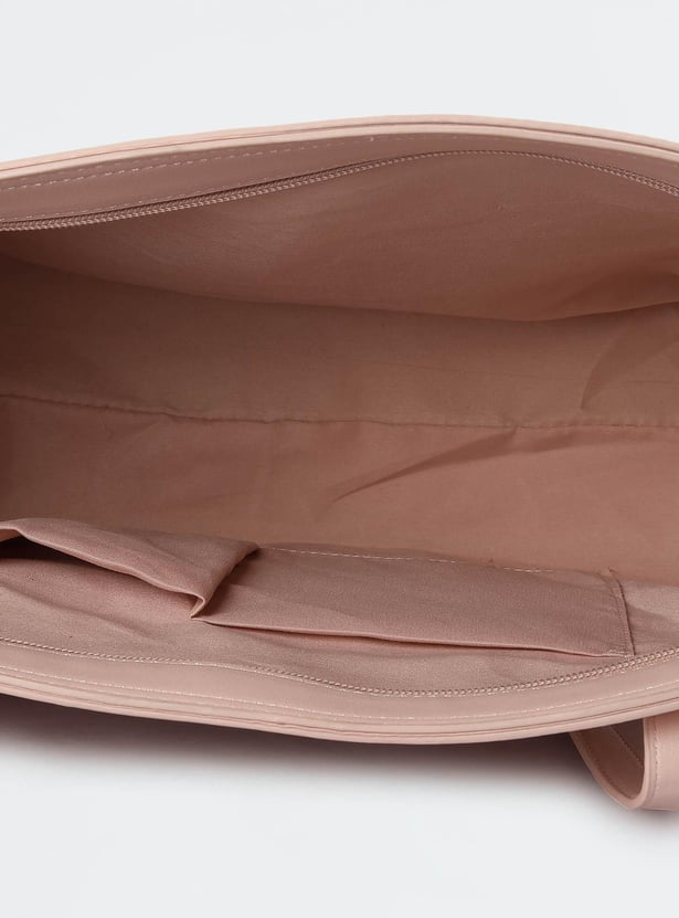Women Solid Tote Bag