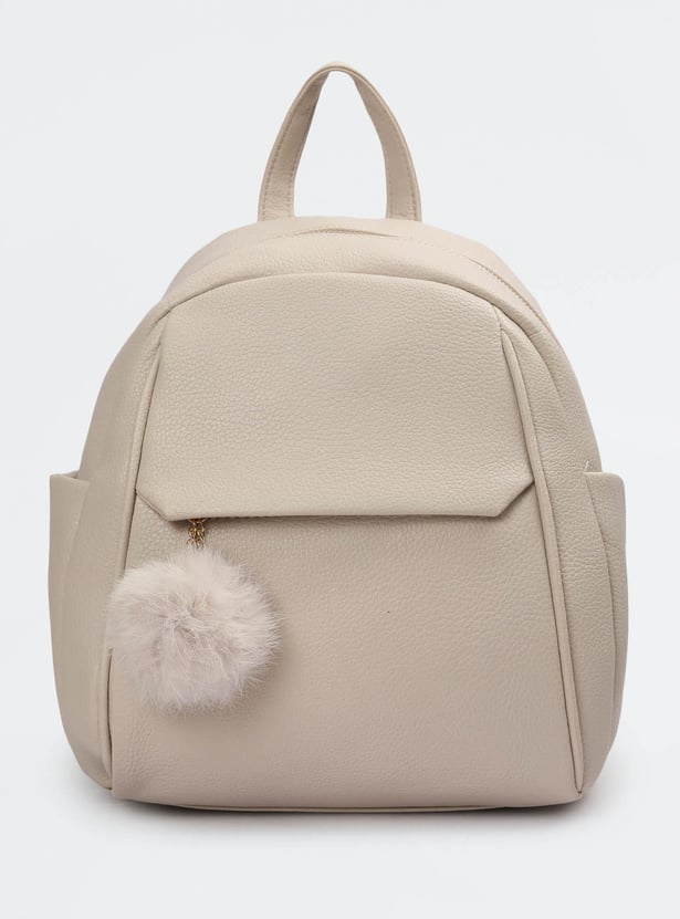 Women Textured Mini Backpack