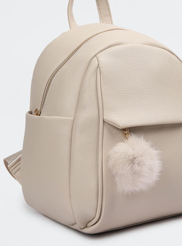 Women Textured Mini Backpack