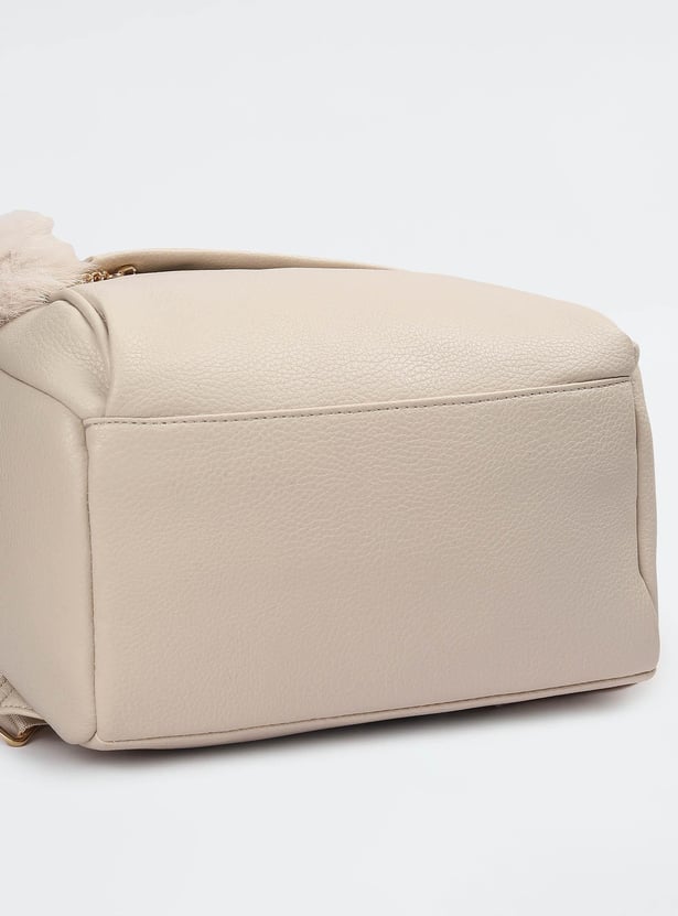 Women Textured Mini Backpack