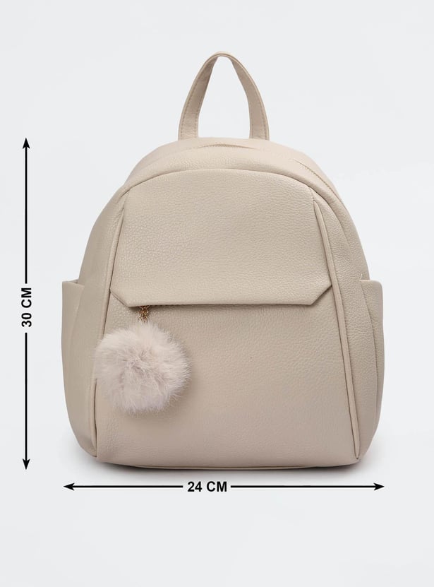 Women Textured Mini Backpack