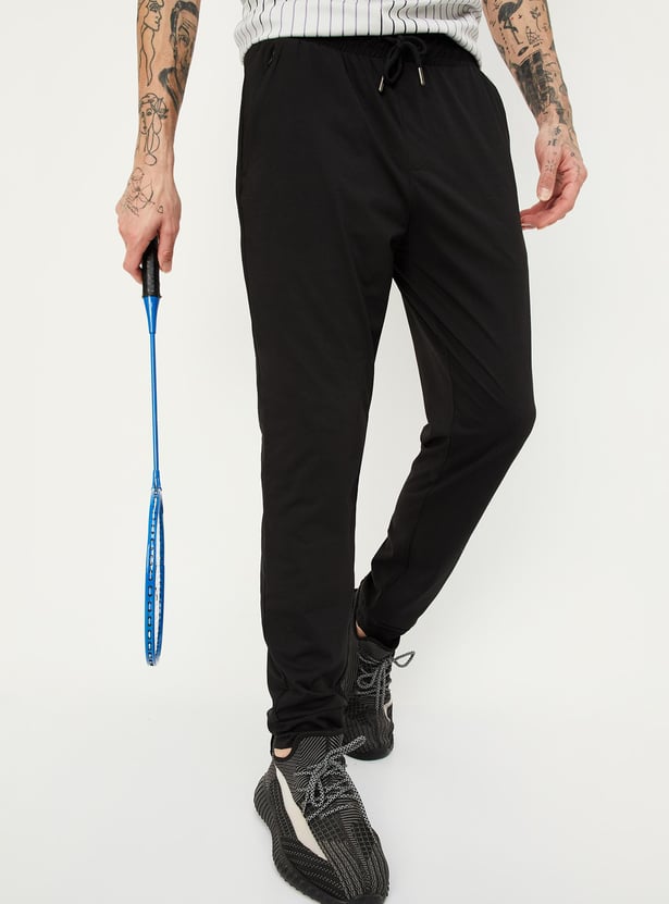 Men Solid Athleisure Joggers