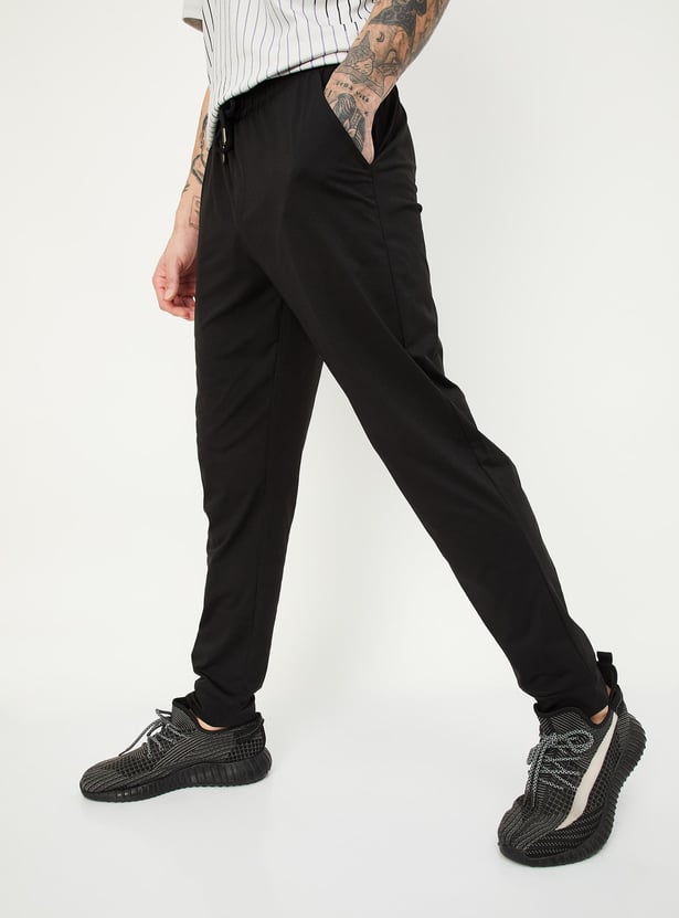 Men Solid Athleisure Joggers