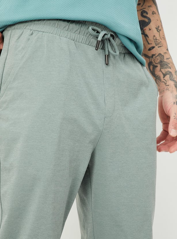 Men Solid Athleisure Joggers