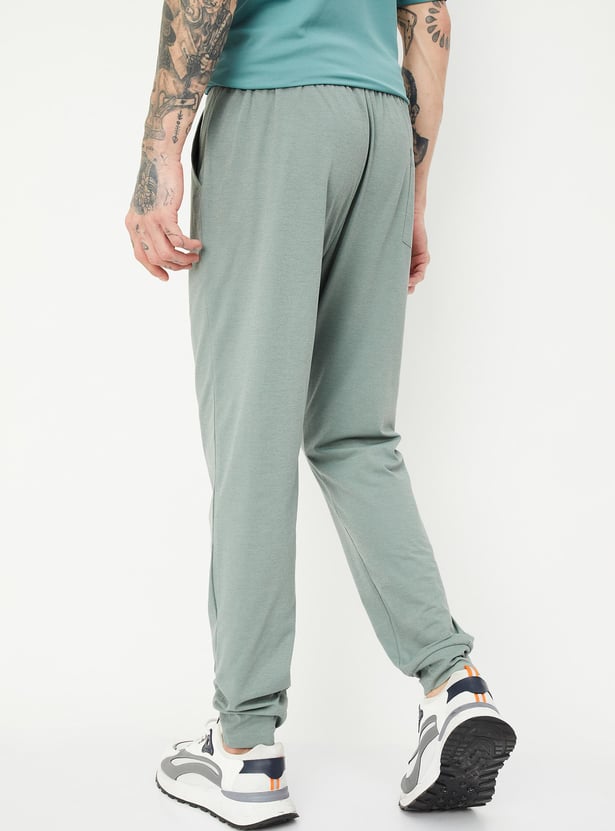 Men Solid Athleisure Joggers