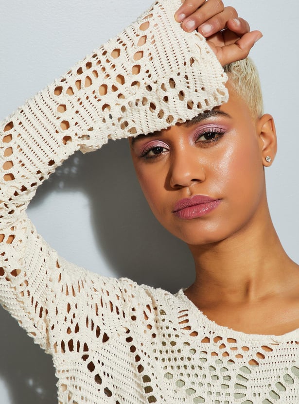 URB_N Women Lace Top With Cropped Tank