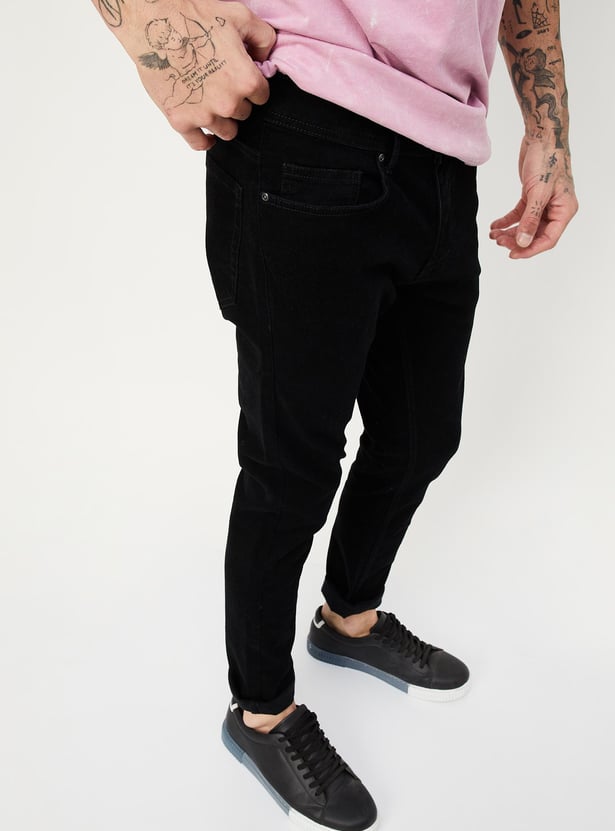 Men Solid Skinny Fit Jeans
