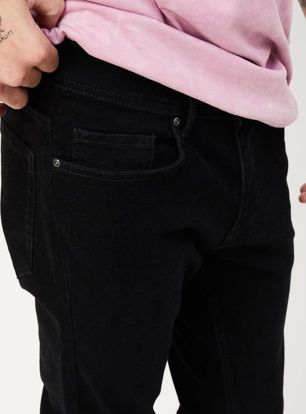 Men Solid Skinny Fit Jeans