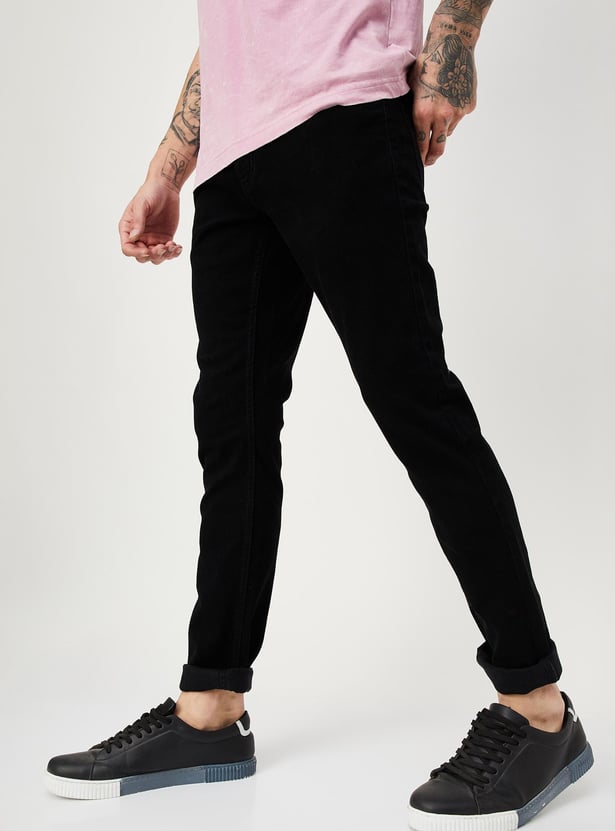 Men Solid Skinny Fit Jeans
