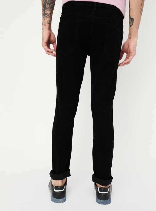 Men Solid Skinny Fit Jeans