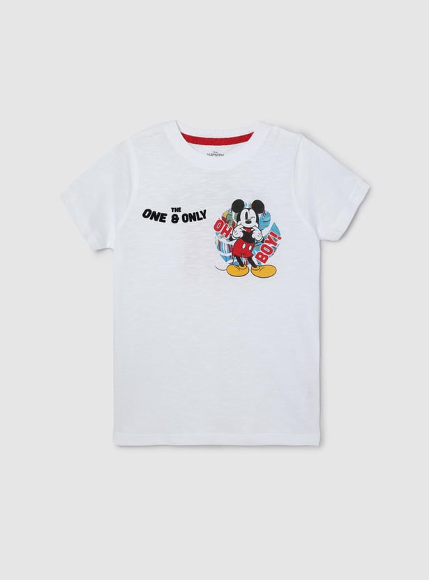 Buy Boys Mickey Mouse T-shirt Online at just