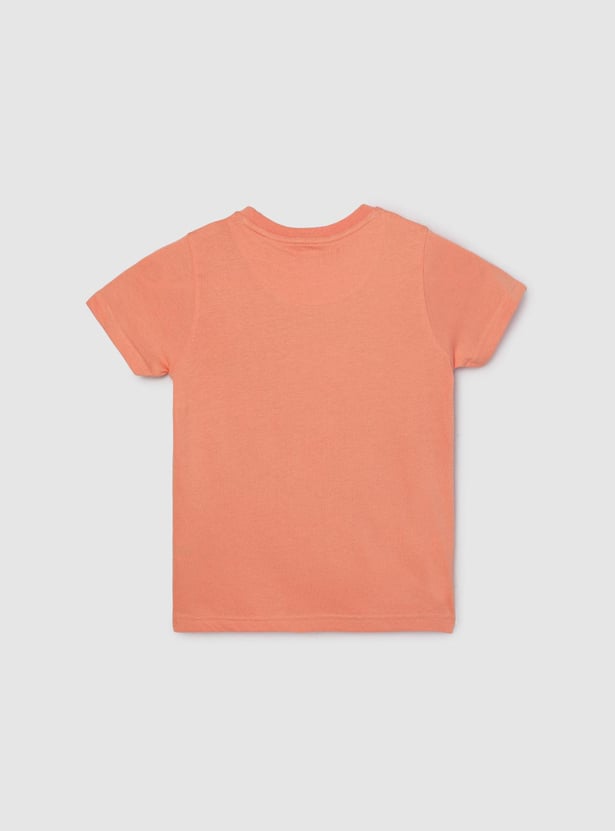 Boys Mickey Printed T-shirt