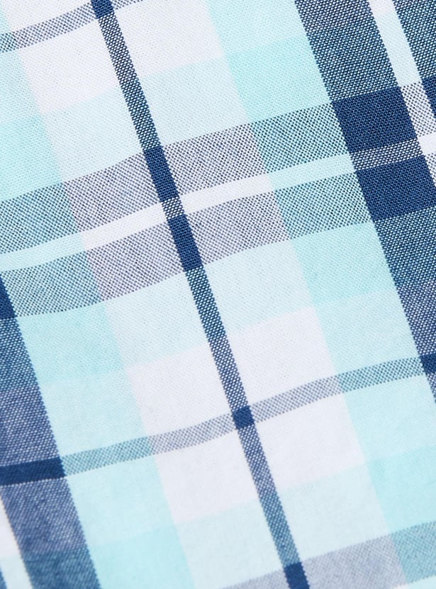 Boys Checked Full Sleeves Shirt