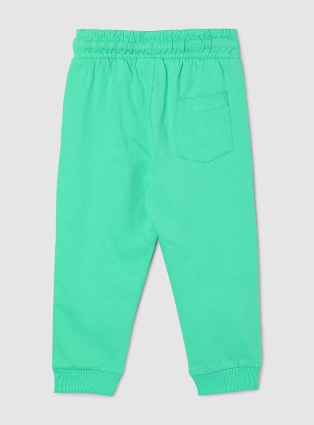 Boys Solid Elasticated Joggers