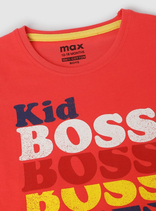 Boys Graphic Printed T-shirt