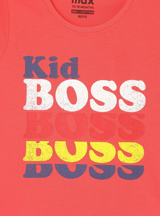 Boys Graphic Printed T-shirt