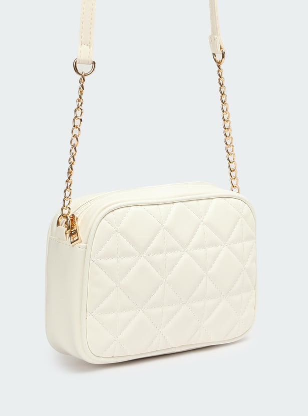 Buy Women Quilted Sling Bag Online at just