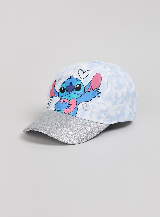 Girls Lilo and Stitch Baseball Cap