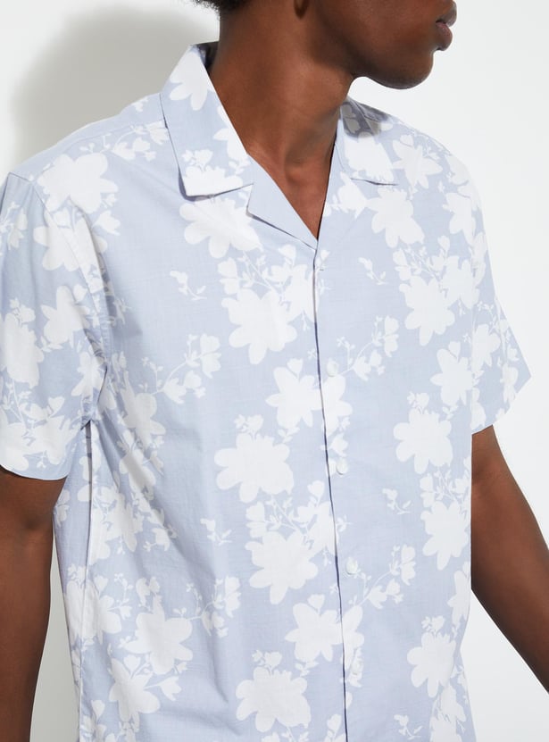 URB_N Men Regular Fit Printed Resort Shirt