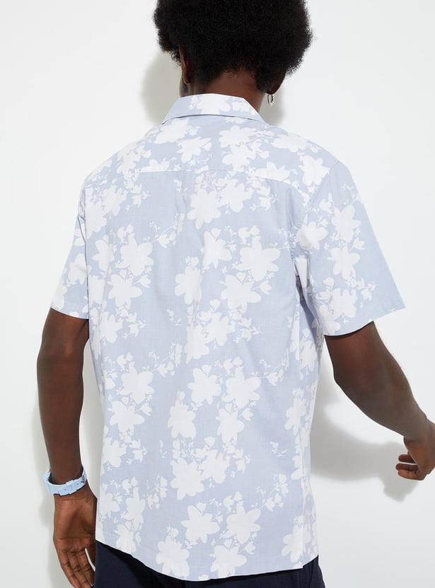 URB_N Men Regular Fit Printed Resort Shirt