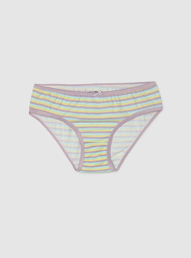 Girls Printed Panties - Pack of 3