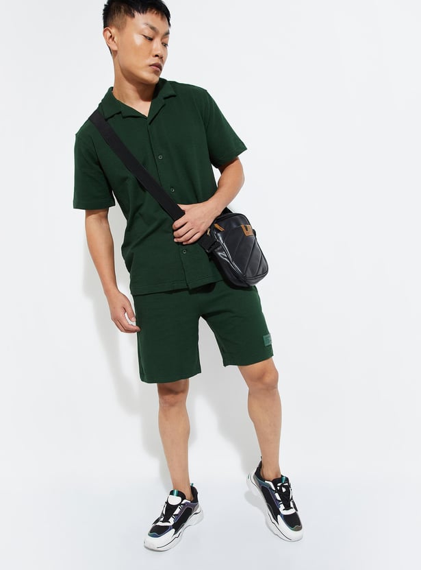 URB_N Men Knitted Resort Shirt